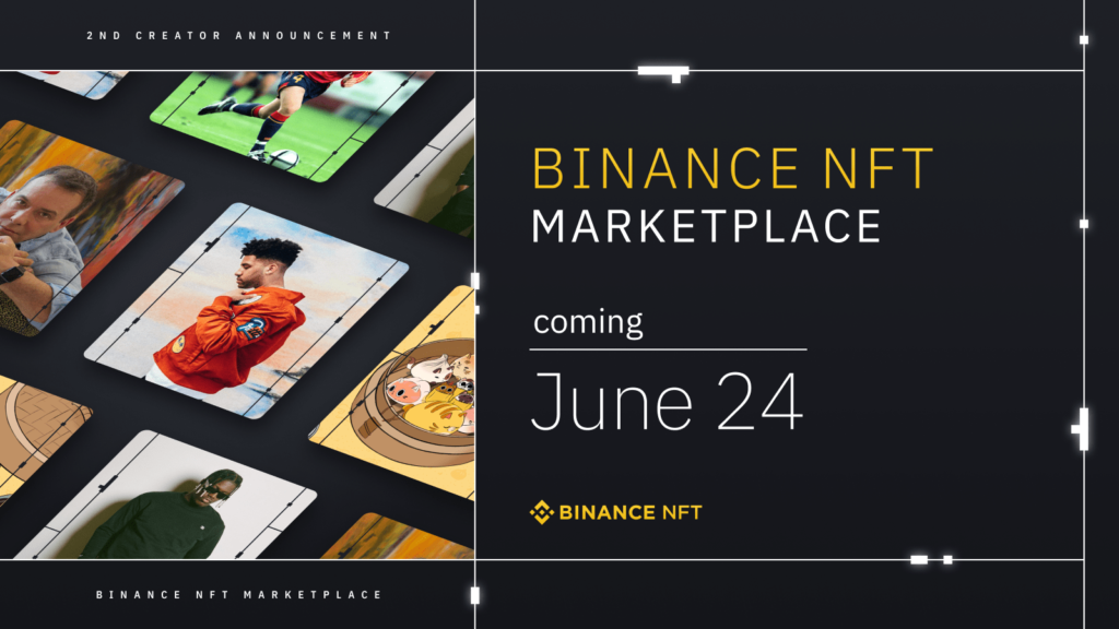 Binance NFT Marketplace Launches June 24